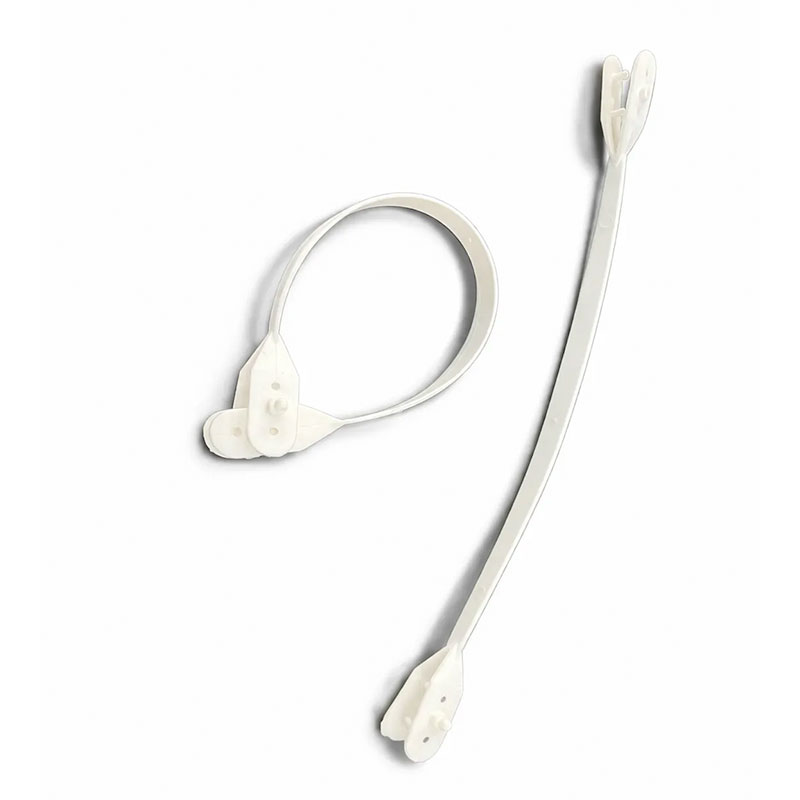 Ручка пластиковая для пакета с клипсами